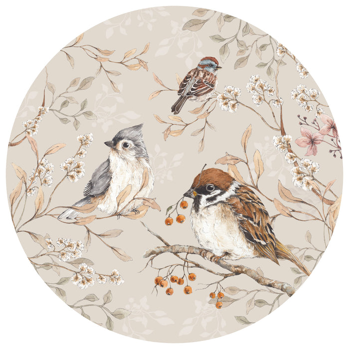 DEKORNIK Birds in a Circle Wall Decal Set