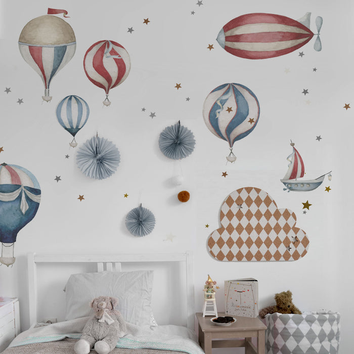 DEKORNIK Sky is the Limit Balloon Wall Decal Set