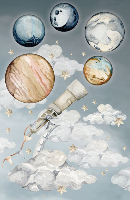 DEKORNIK "Galileo Sky" Wall Decal Set