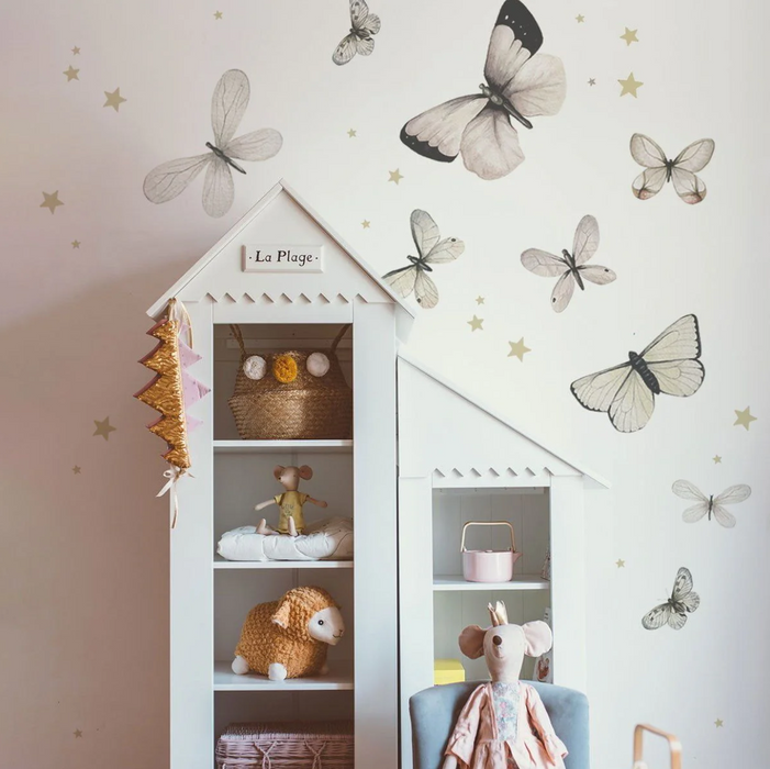 DEKORNIK Butterfly Dance Wall Decal Set