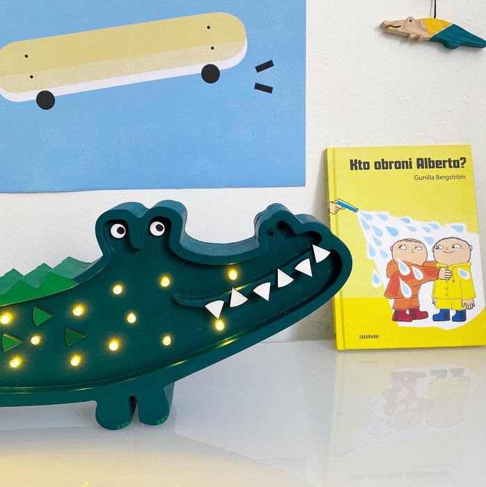 Little Lights Crocodile Lamp