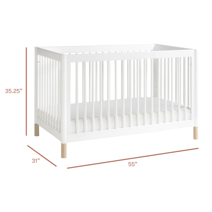 Babyletto Gelato 4-in-1 Convertible Crib with Toddler Bed Conversion Kit