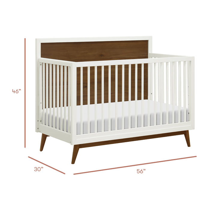 Babyletto Palma 4-in-1 Convertible Crib with Toddler Bed Conversion Kit