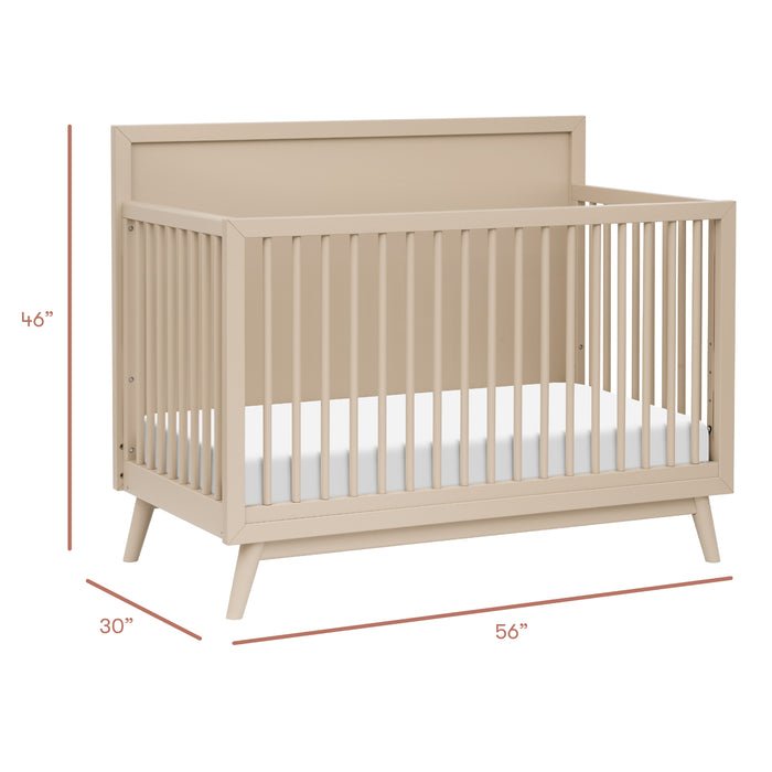 Babyletto Palma 4-in-1 Convertible Crib with Toddler Bed Conversion Kit