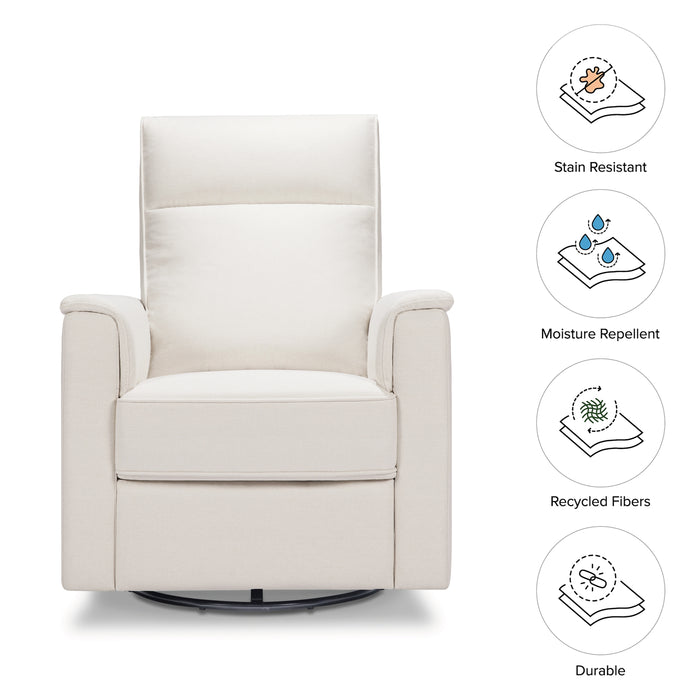 Namesake Willa Recliner in Eco-Performance Fabric | Water Repellent & Stain Resistant