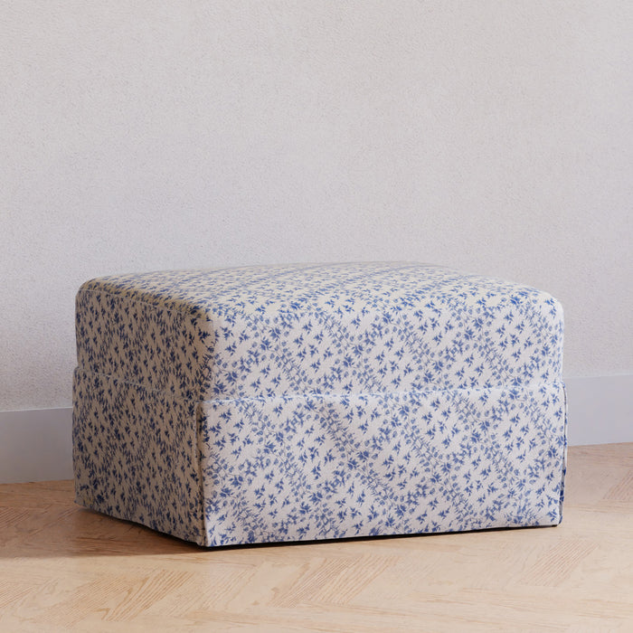 Sarah Flint x Namesake Crawford Gliding Ottoman in Eco-Performance Fabric | Water Repellent & Stain Resistant