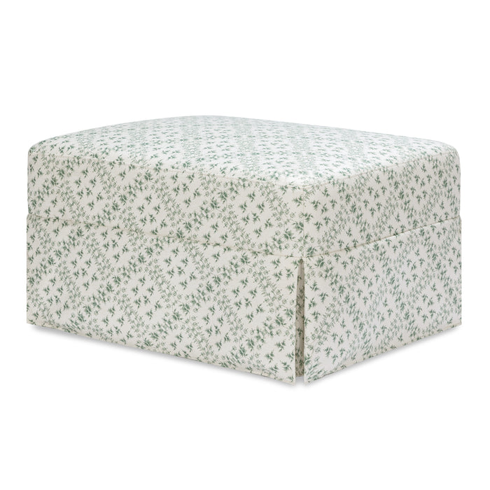 Sarah Flint x Namesake Crawford Gliding Ottoman in Eco-Performance Fabric | Water Repellent & Stain Resistant