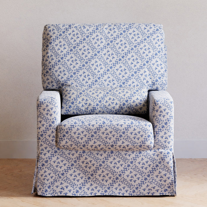 Sarah Flint x Namesake Crawford Swivel Glider in Eco-Performance Fabric | Water Repellent & Stain Resistant