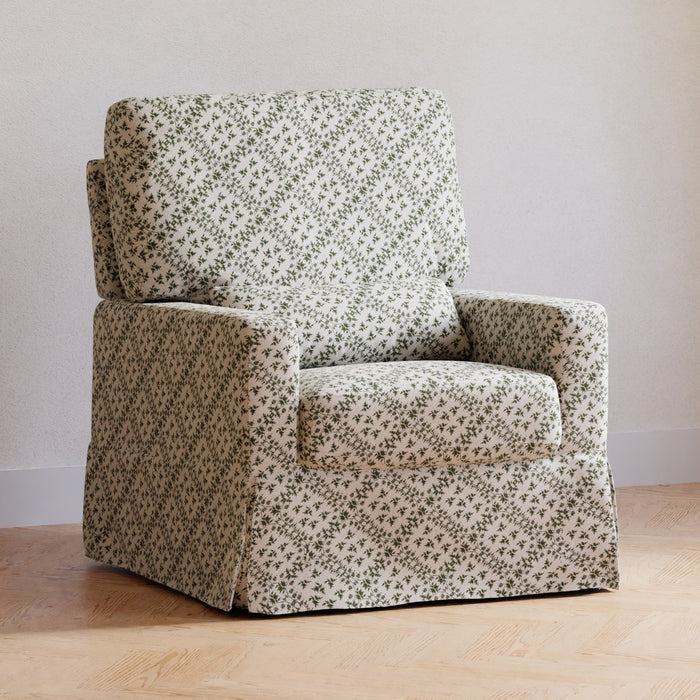 Sarah Flint x Namesake Crawford Swivel Glider in Eco-Performance Fabric | Water Repellent & Stain Resistant