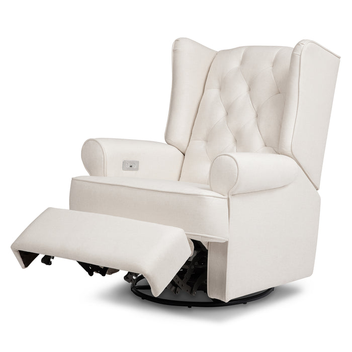 Namesake Harbour Electronic Recliner and Swivel Glider in Eco-Performance Fabric with USB Port