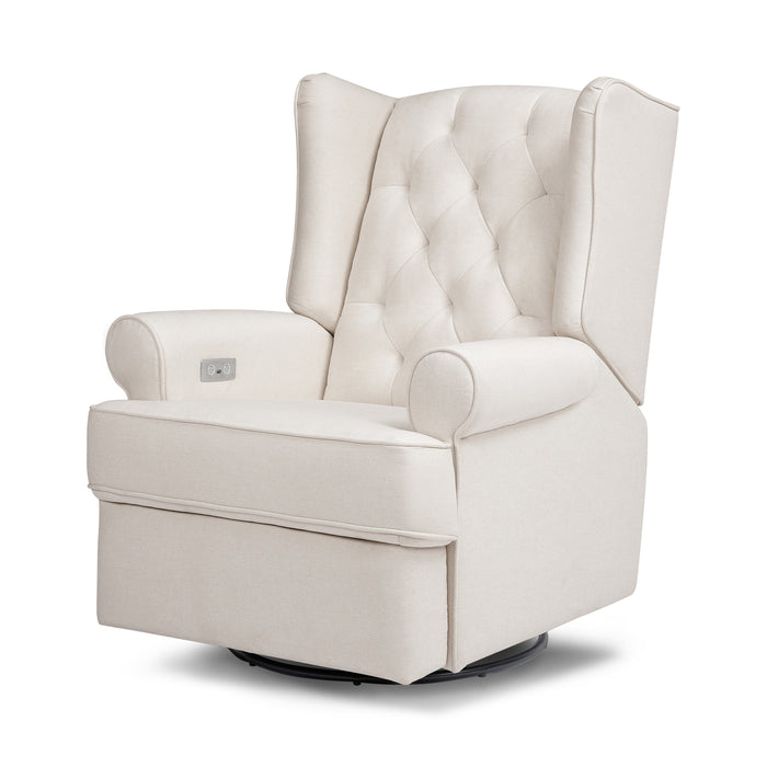 Namesake Harbour Electronic Recliner and Swivel Glider in Eco-Performance Fabric with USB Port