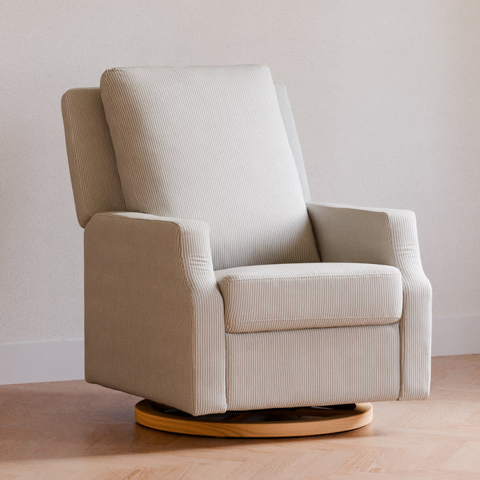 Namesake Crewe Electronic Recliner and Swivel Glider in Eco-Performance Fabric