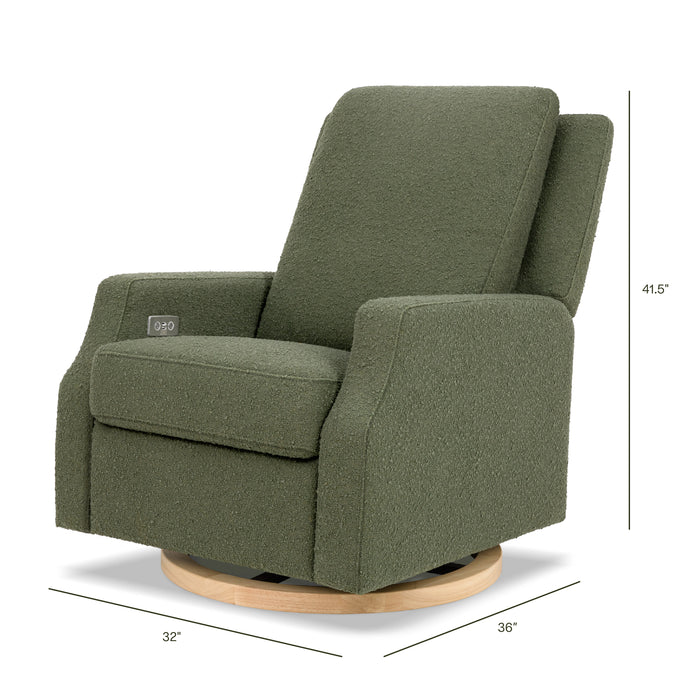 Namesake Crewe Electronic Recliner and Swivel Glider in Boucle