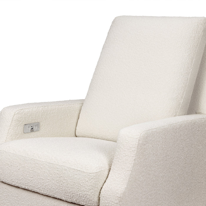 Namesake Crewe Electronic Recliner and Swivel Glider in Boucle