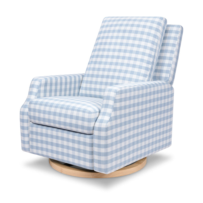 Namesake Crewe Recliner and Swivel Glider in Gingham