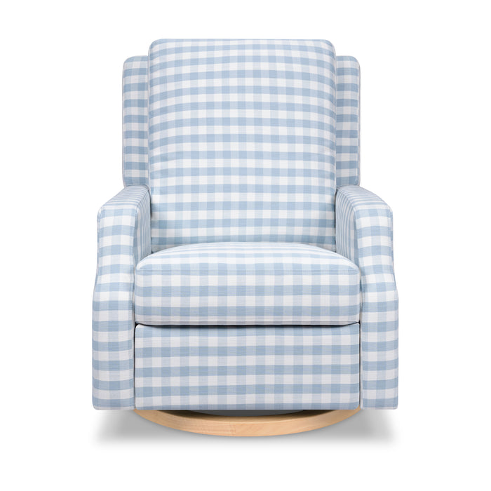 Namesake Crewe Recliner and Swivel Glider in Gingham