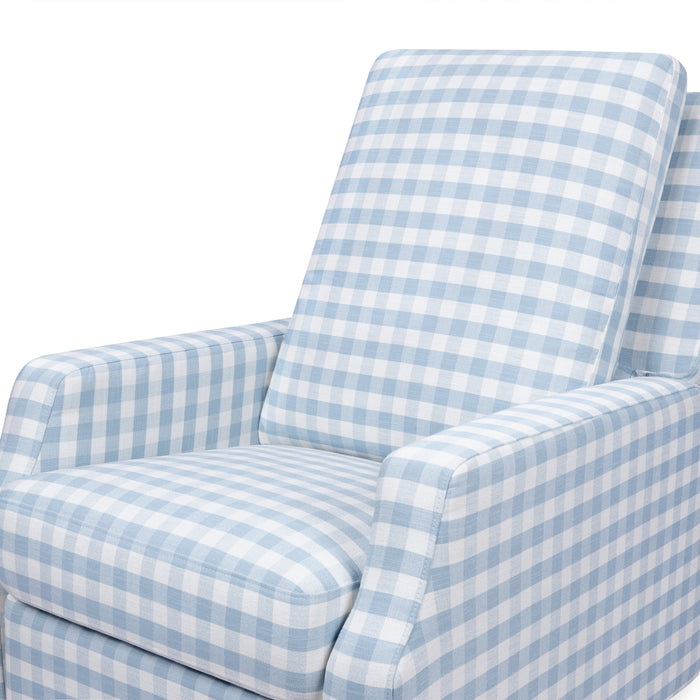 Namesake Crewe Recliner and Swivel Glider in Gingham