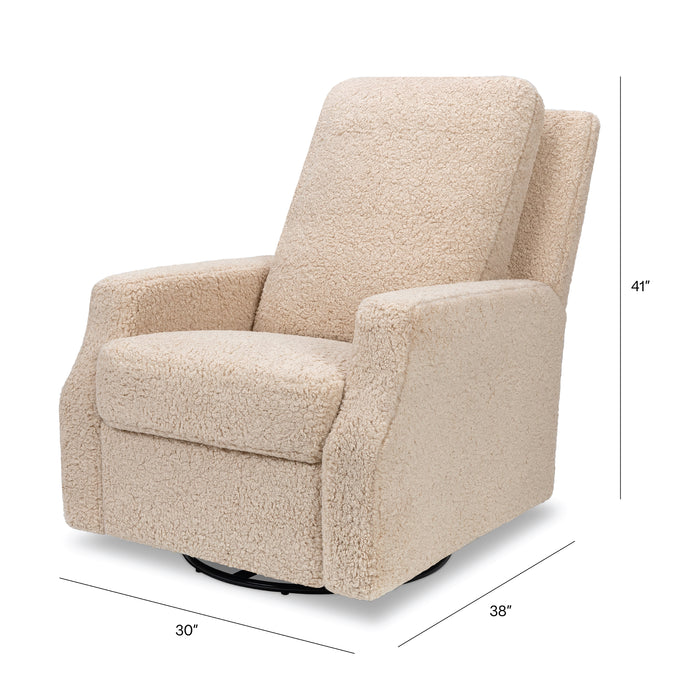 Namesake Crewe Recliner and Swivel Glider in Shearling