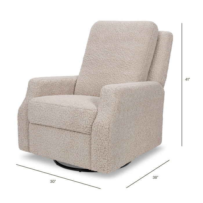 Namesake Crewe Recliner and Swivel Glider in Shearling