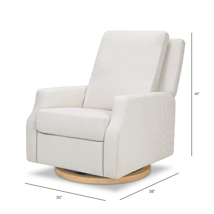 Namesake Crewe Recliner and Swivel Glider in Eco-Performance Fabric