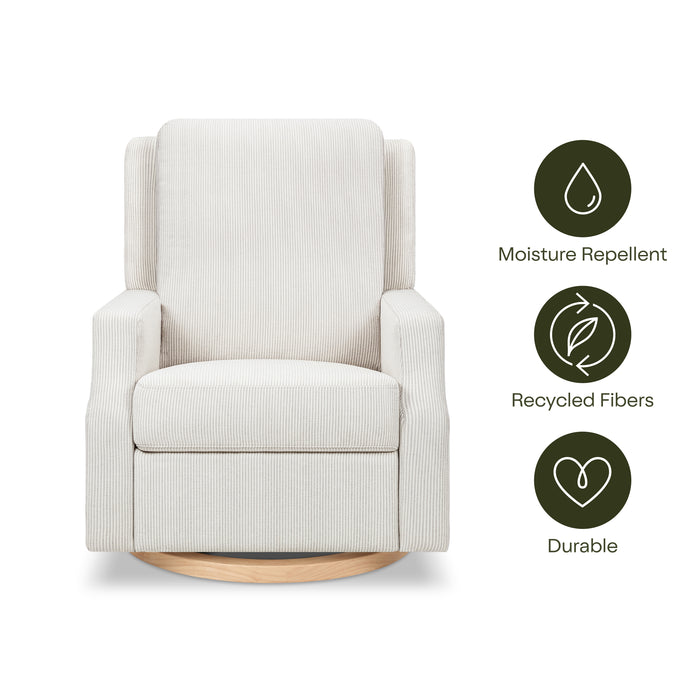 Namesake Crewe Recliner and Swivel Glider in Eco-Performance Fabric