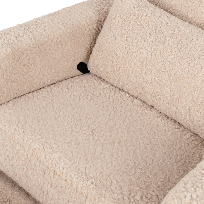 Babyletto Sigi Recliner and Swivel Glider in Shearling