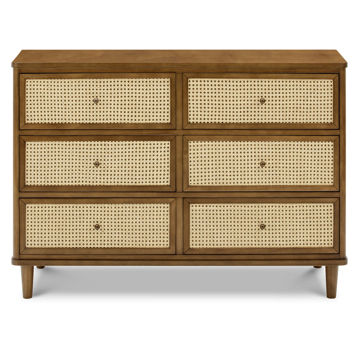 Namesake Marin with Cane 6-Drawer Assembled Dresser