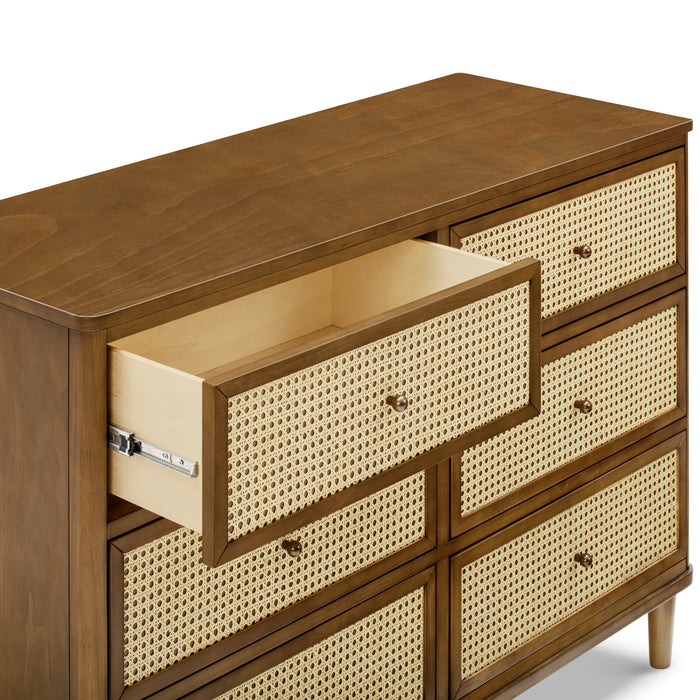 Namesake Marin with Cane 6-Drawer Assembled Dresser