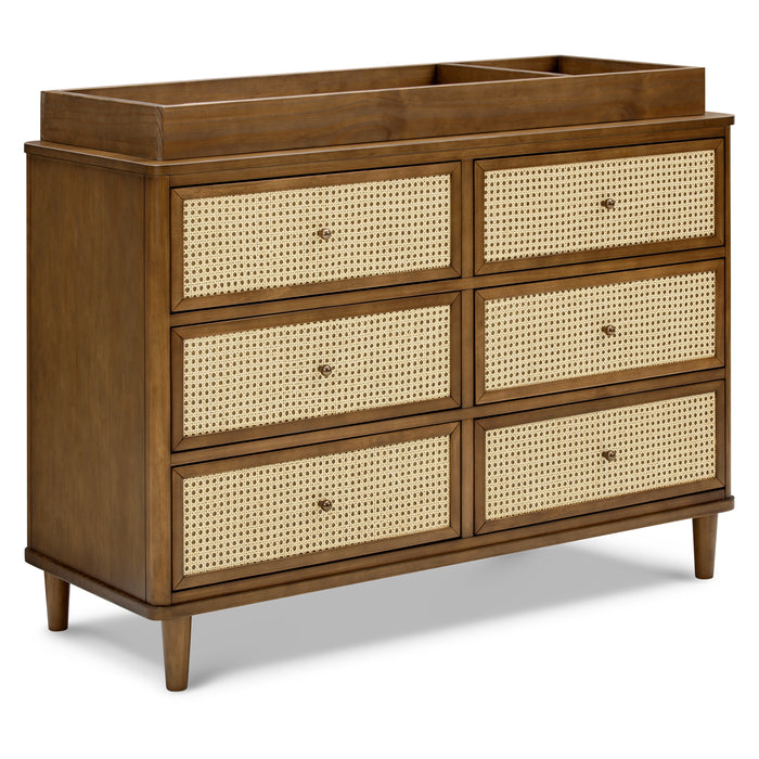 Namesake Marin with Cane 6-Drawer Assembled Dresser