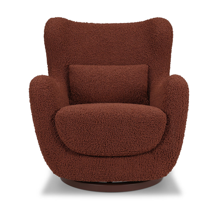 Nursery Works Solstice Swivel Glider in Teddy Loop