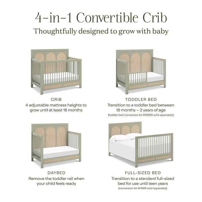 Namesake Eloise 4-in-1 Convertible Crib