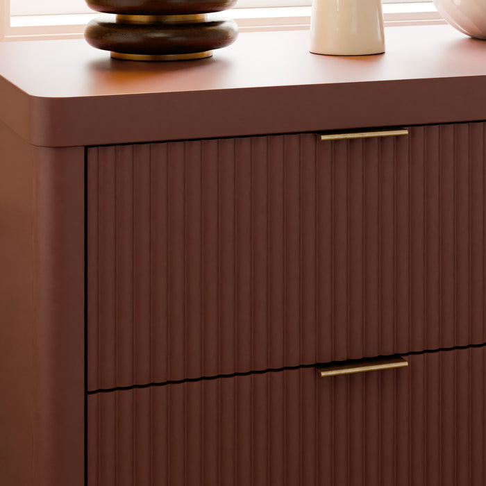 Namesake Brimsley Tambour 6-Drawer Assembled Dresser