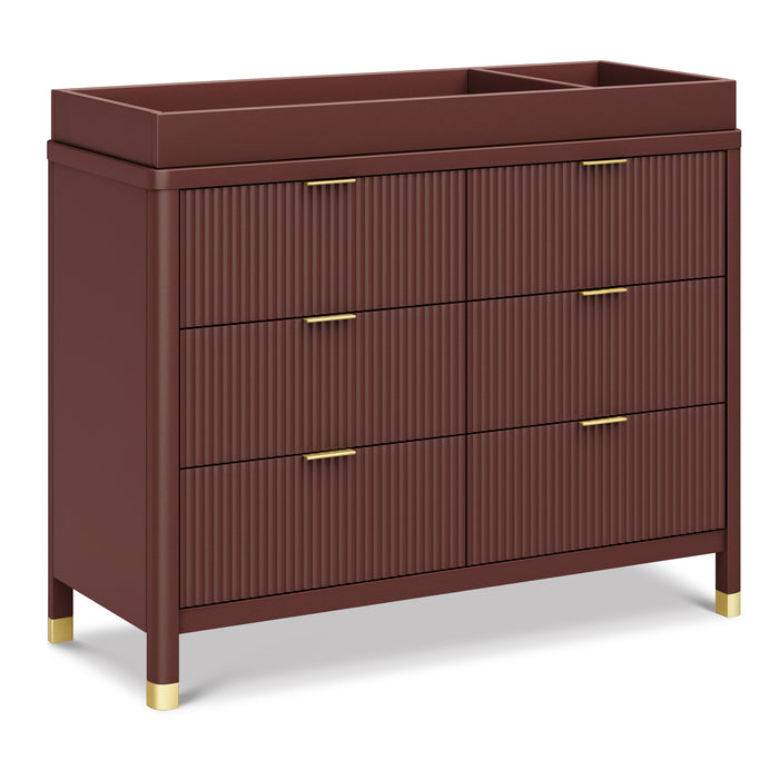 Namesake Brimsley Tambour 6-Drawer Assembled Dresser