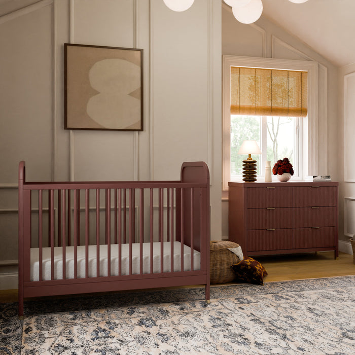 Namesake Brimsley Tambour 3-in-1 Convertible Crib