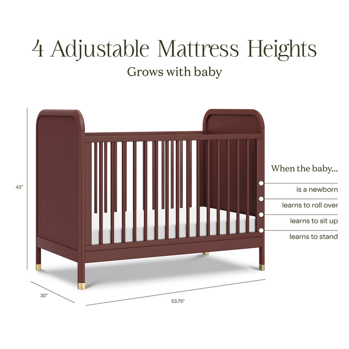 Namesake Brimsley Tambour 3-in-1 Convertible Crib