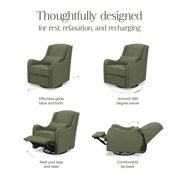 Namesake Devon Recliner and Swivel Glider in Boucle