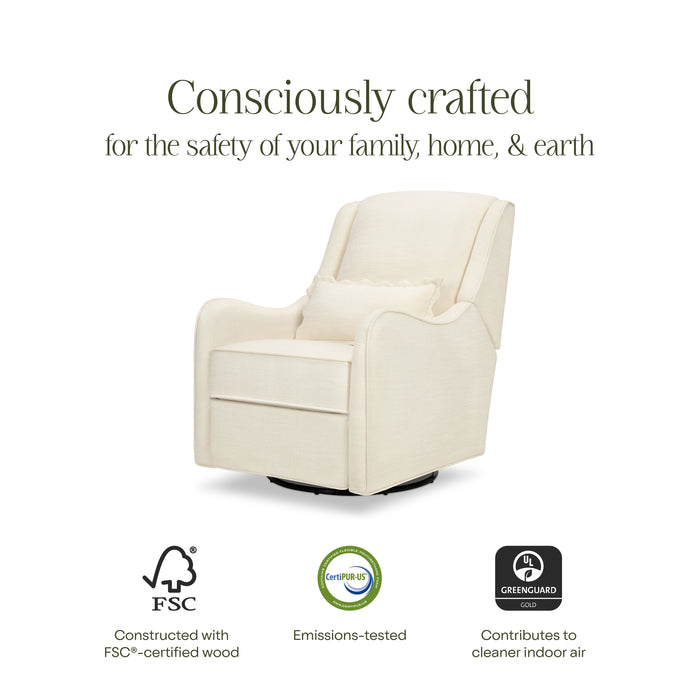 Namesake Devon Recliner and Swivel Glider in Eco-Performance Fabric