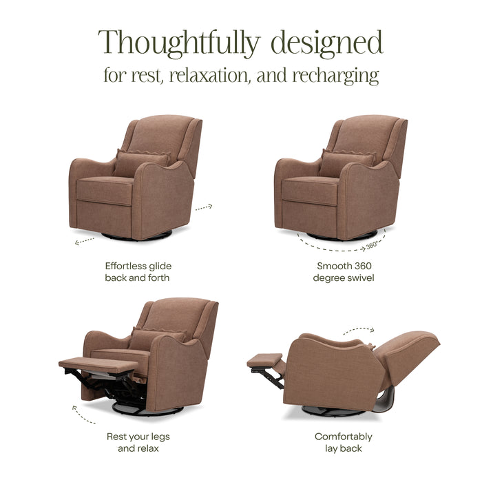 Namesake Devon Recliner and Swivel Glider in Eco-Performance Fabric