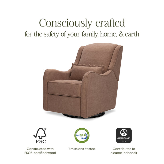 Namesake Devon Recliner and Swivel Glider in Eco-Performance Fabric