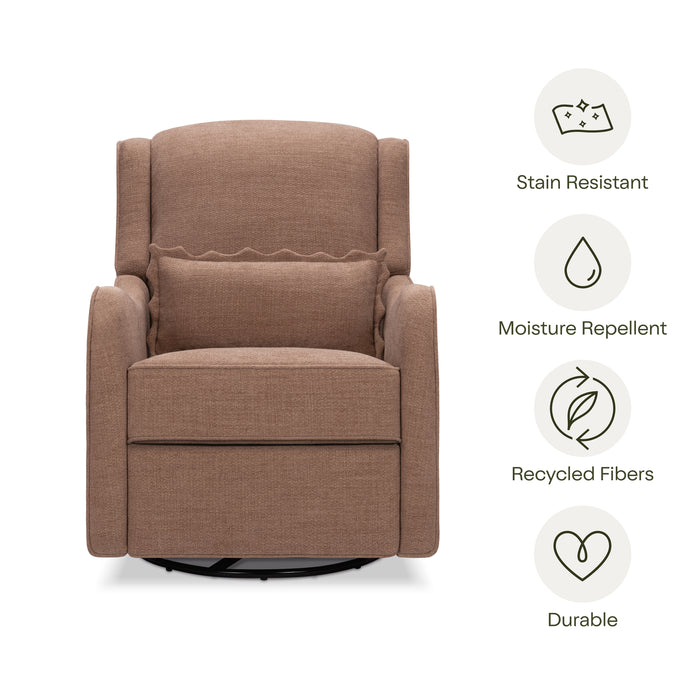 Namesake Devon Recliner and Swivel Glider in Eco-Performance Fabric