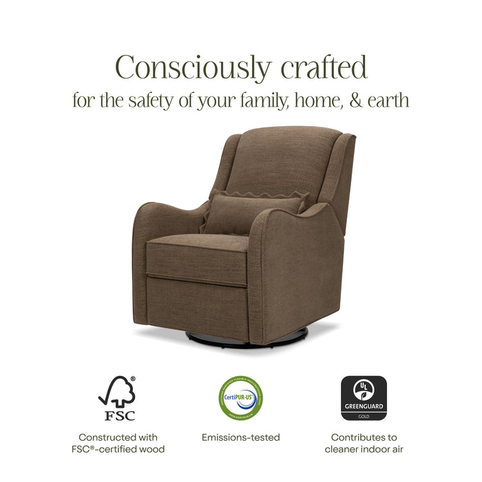 Namesake Devon Recliner and Swivel Glider in Eco-Performance Fabric