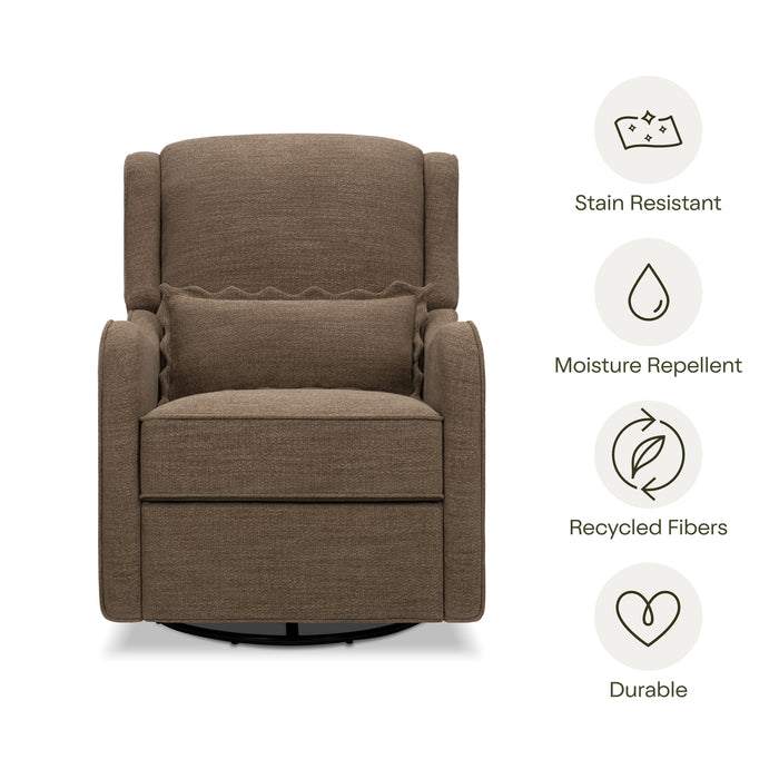 Namesake Devon Recliner and Swivel Glider in Eco-Performance Fabric