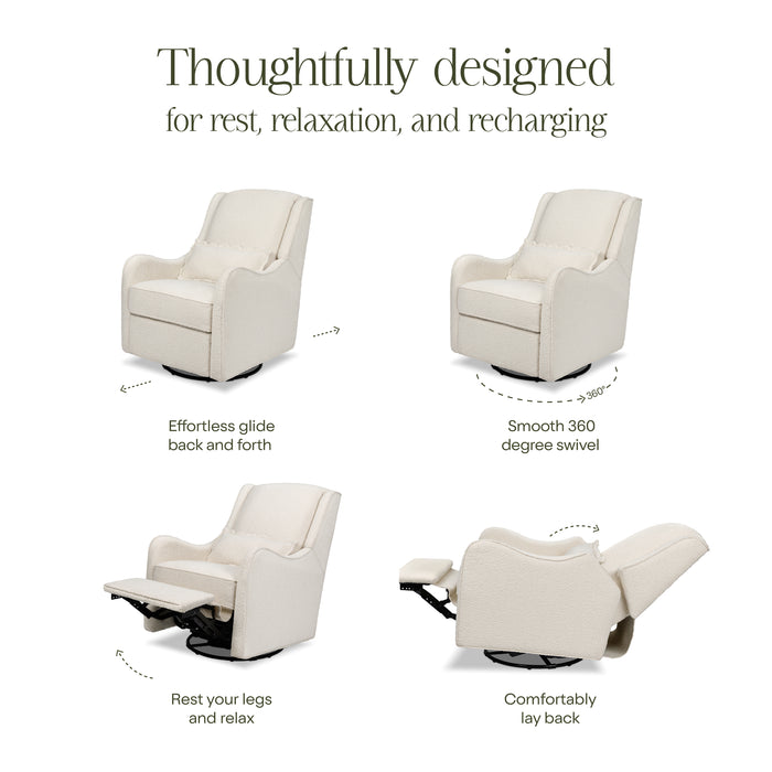 Namesake Devon Recliner and Swivel Glider in Boucle