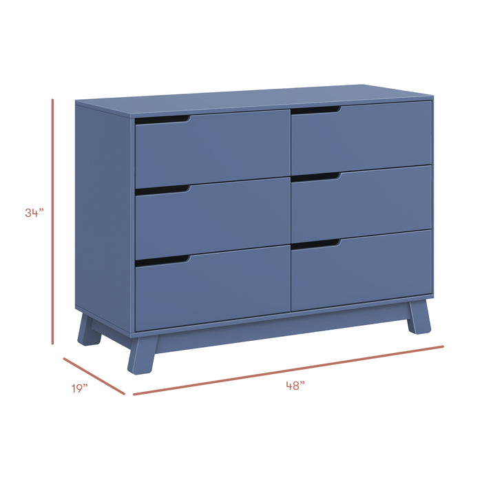 Babyletto Hudson 6-Drawer Assembled Double Dresser