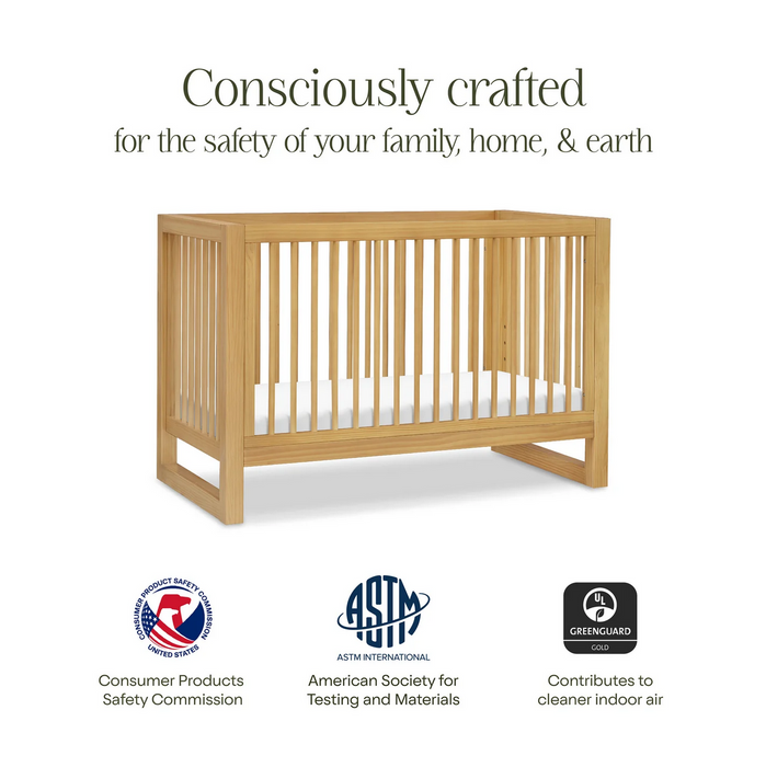 Namesake Nantucket 3-in-1 Convertible Crib with Toddler Bed Conversion Kit