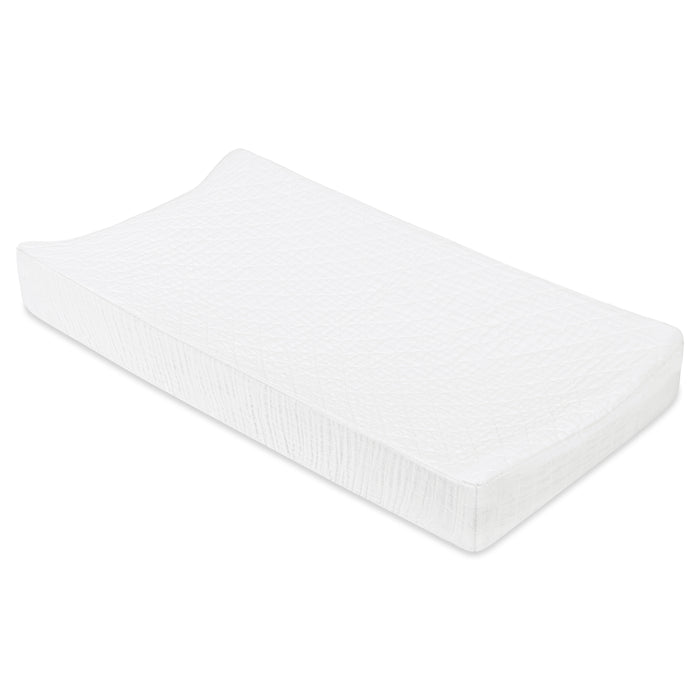 Babyletto Quilted Changing Pad Cover in GOTS Certified Organic Muslin Cotton