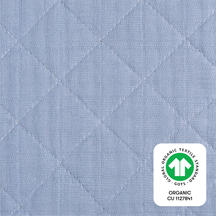 Babyletto Quilted Changing Pad Cover in GOTS Certified Organic Muslin Cotton