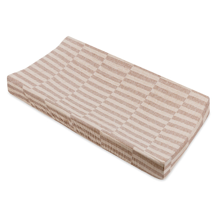 Babyletto Quilted Changing Pad Cover in GOTS Certified Organic Muslin Cotton