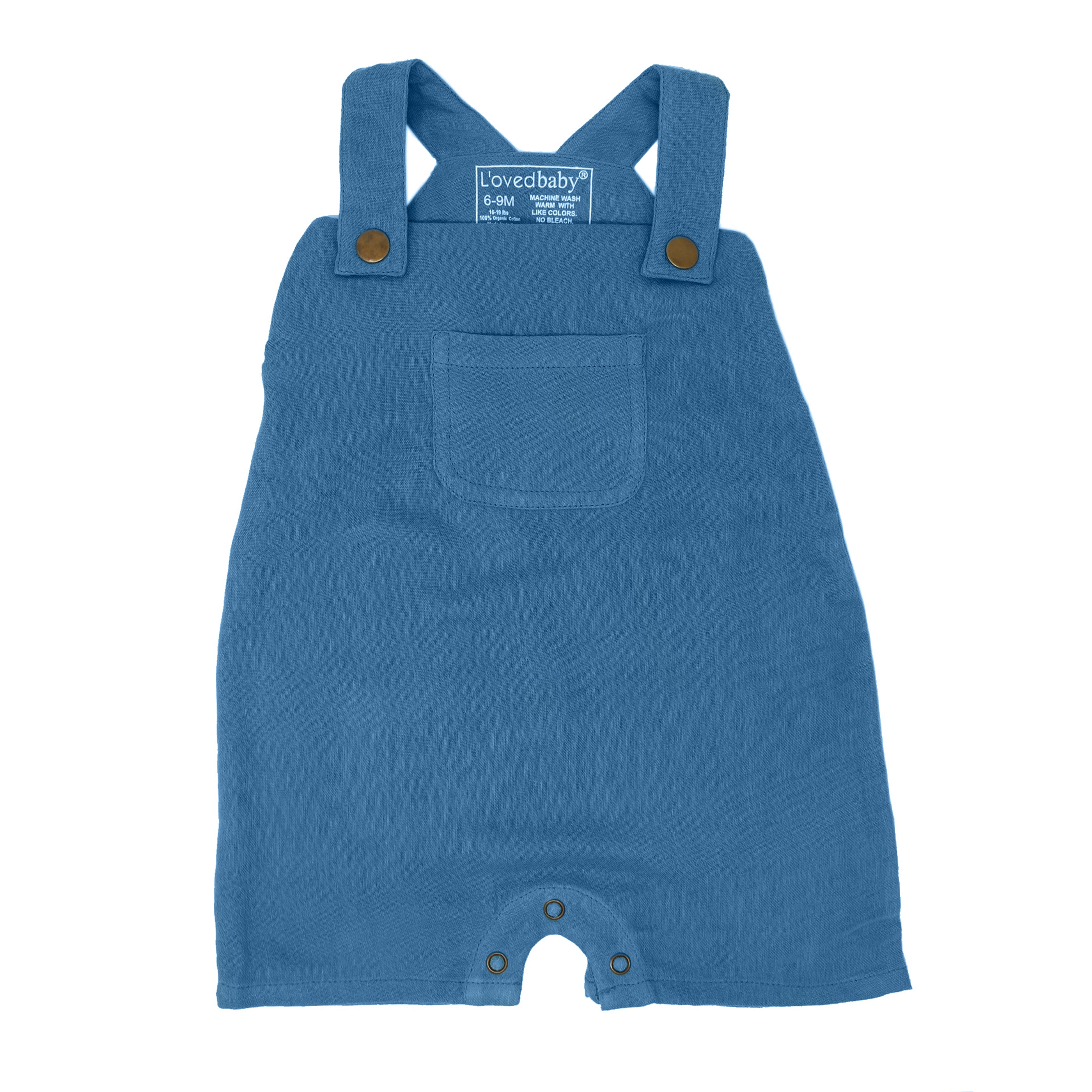 L'ovedbaby Organic Muslin Overall — fawn&forest