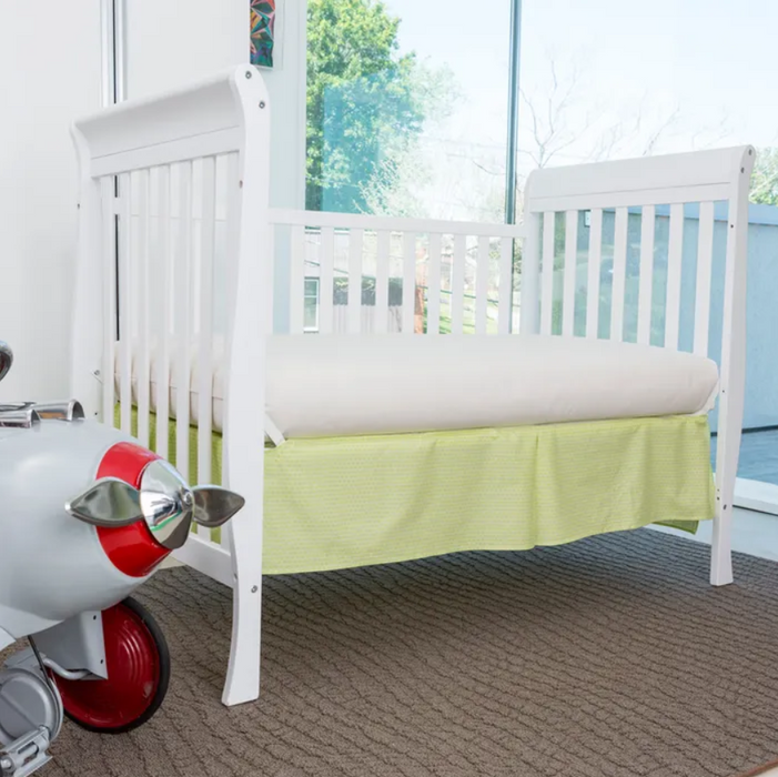 NaturePedic Baby Organic Breathable Flat Protector Pad - Waterproof -  Protective Bedding